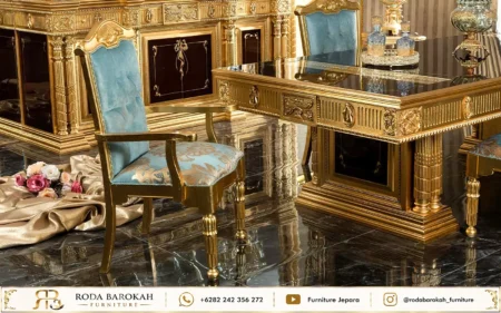 Set Meja Makan Mewah Jepara Style Imperial Classical